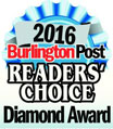 Burlington Post Readers Choice Diamond Award 2016