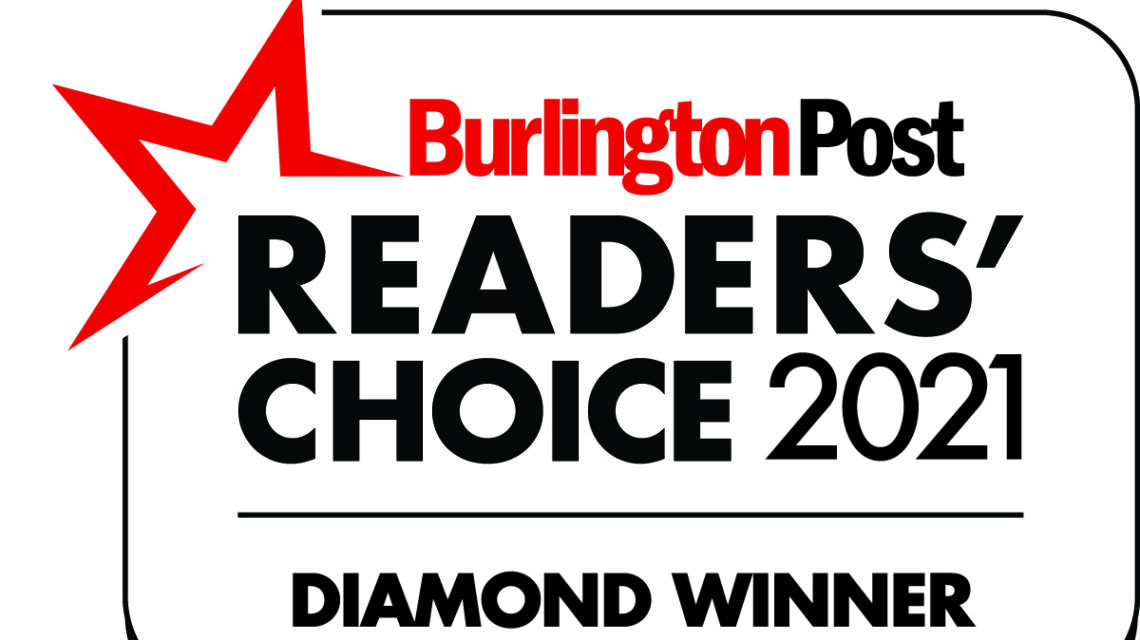 Best Burlington Chiropractor Award